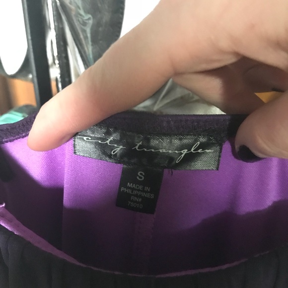 Purple homecoming/prom/formal dress - Picture 3 of 3